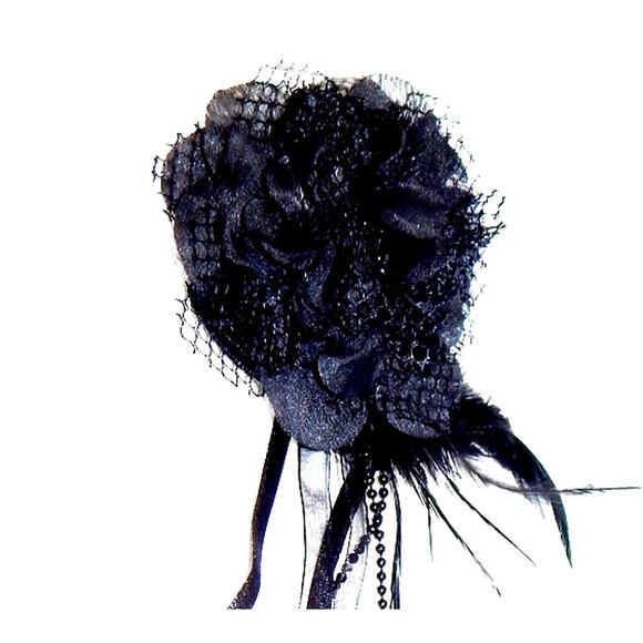 Avant-garde Vintage Fascinator Headpiece - Picture 5 of 12